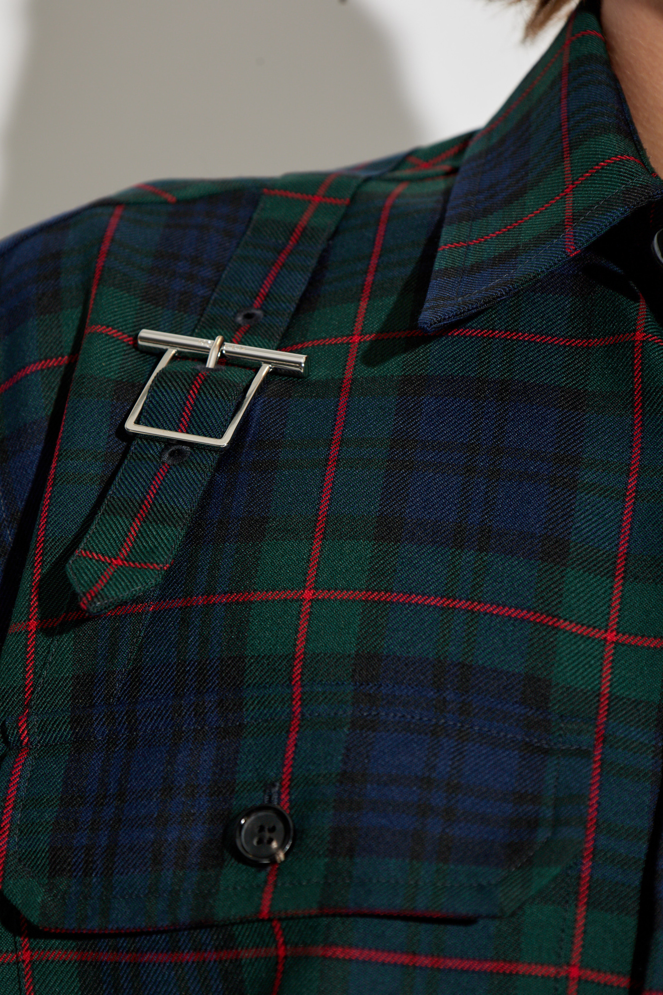 Alexander McQueen Plaid pattern shirt | Men's Clothing | Vitkac